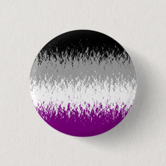 "Flaming A" Asexual Flag Button