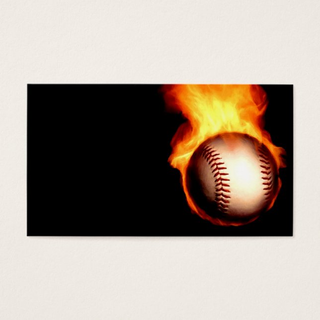Flaming Baseball (Front)