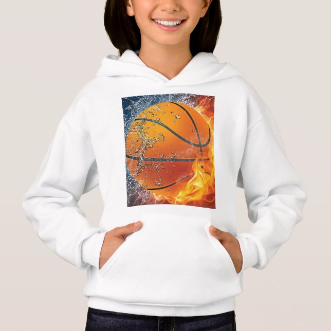 Flaming basketball (Front)