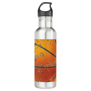 Flaming basketball 710 ml water bottle