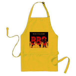 Flaming BBQ Apron