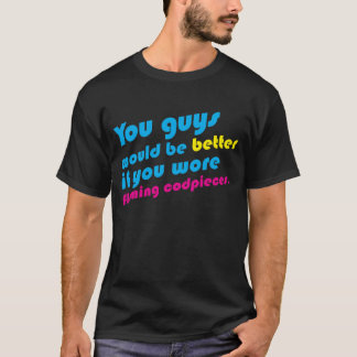Flaming Codpieces T-Shirt