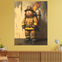 Flaming Concern: The Overwhelmed Firefighter