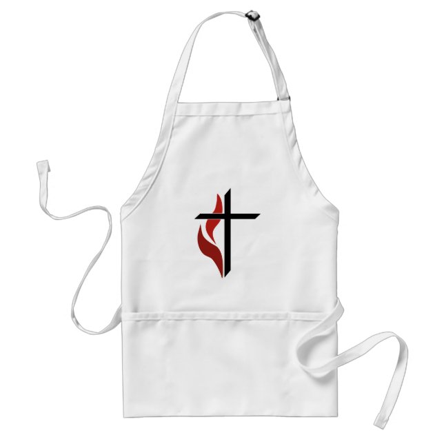 Flaming Cross Standard Apron (Front)