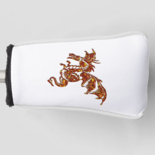 Flaming Dragon Golf Head Cover