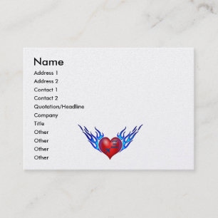 Flaming Dreams Business Card