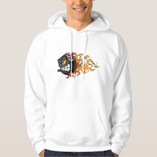 Flaming Eight Ball Hoodie