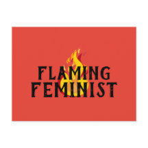 Flaming Feminist RBG Feminism Flames 20 Base Desig