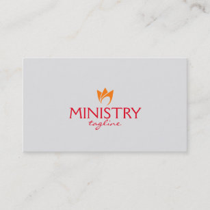 Flaming Fire (orange flames) Business Card