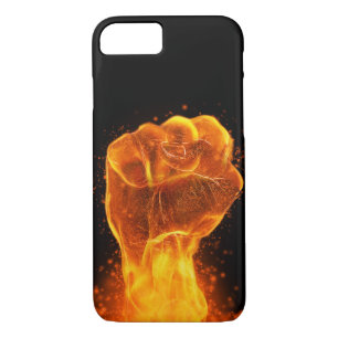 Flaming Fist Case-Mate iPhone Case