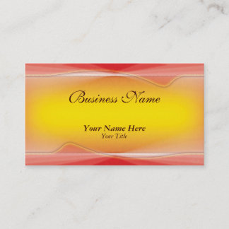 flaming floral business card