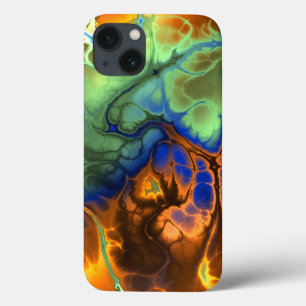 Flaming Fractal iPad Case