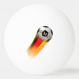 Flaming Germany Soccer Ball