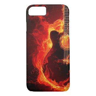 Flaming guitar Case-Mate iPhone case