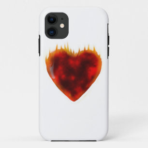 Flaming Heart Case-Mate iPhone Case
