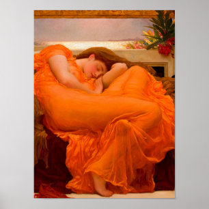 Flaming June, 1895 by Lord Frederic Leighton Poster