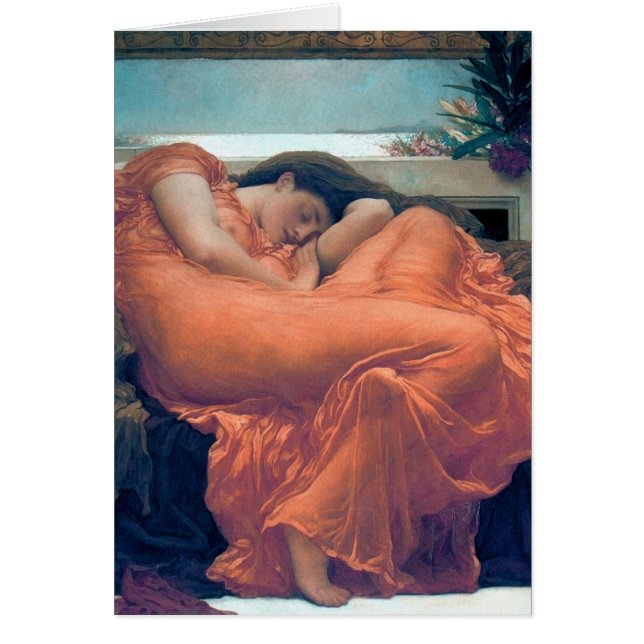 FLAMING JUNE antique painting (Front)