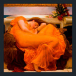 Flaming June by Frederic Leighton Poster<br><div class="desc">Artist: Frederic Leighton.
Date: 1895.</div>