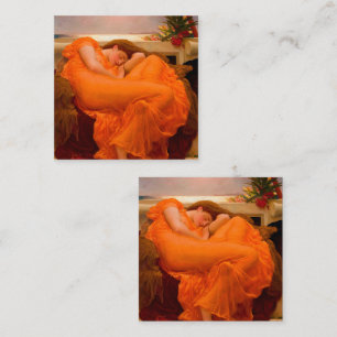 Flaming June by Lord Frederic Leighton Enclosure Card
