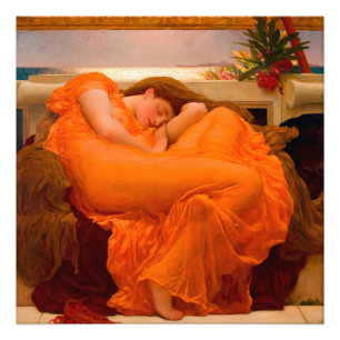 Flaming June by Lord Frederic Leighton Photo Print