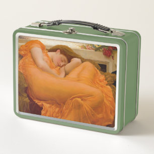 Flaming June by Sir Frederic Leighton Metal Lunch Box