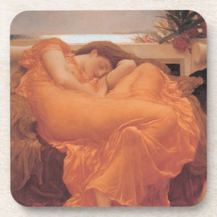 Flaming June Coaster