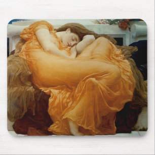 Flaming June Mouse Pad