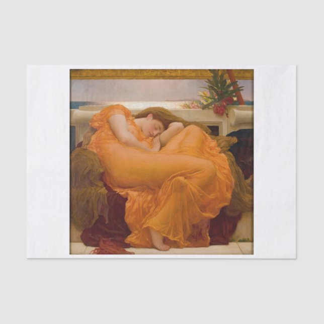 Flaming June Tissue Paper (Front)