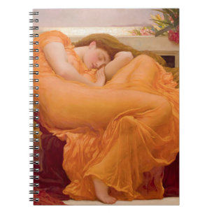 Flaming June Vintage Notebook