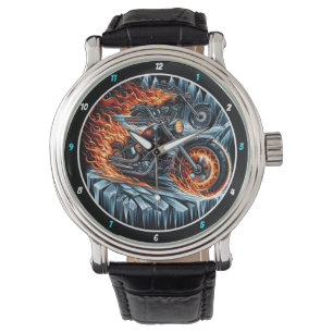 Flaming Motorcycles, Ice Shard Watch. Watch