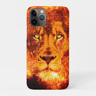Flaming Pentecost Lion of Judah Case-Mate iPhone Case