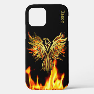 Flaming Phoenix on Black Case-Mate  iPhone 12 Case