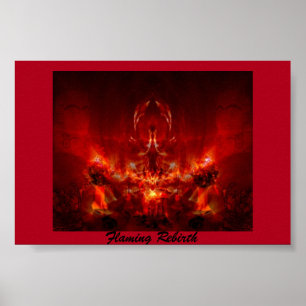 Flaming Rebirth Poster