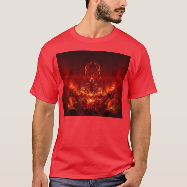 Flaming Rebirth T-Shirt (Front)