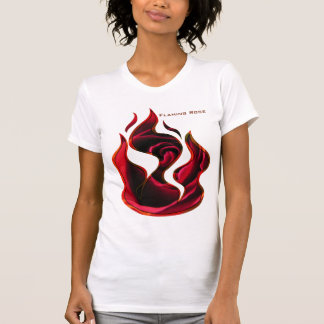 Flaming rose T-Shirt