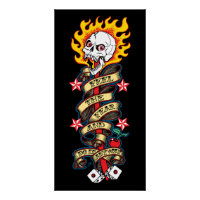 Flaming Skull Feel the Fear