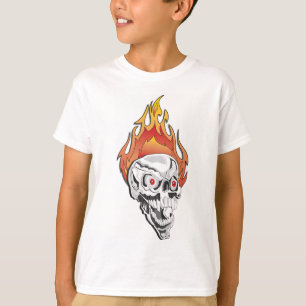 Flaming Skull T-Shirt