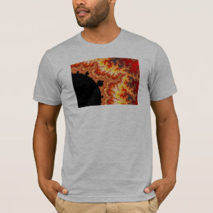 Flaming Sun - Fractal T-Shirt