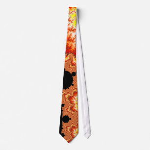 Flaming Sun - Fractal Tie