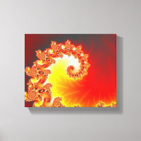 Flaming Tentacle - Fractal Art