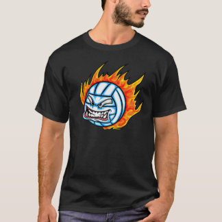flaming volleyball T-Shirt