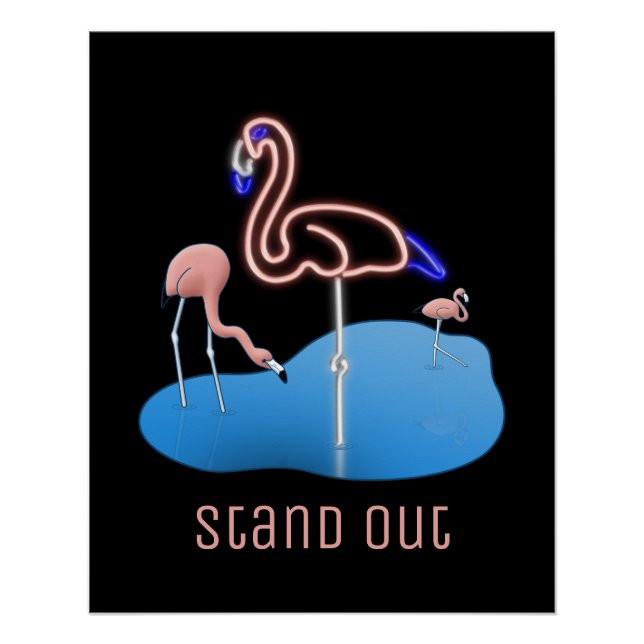 Flaminglow -  poster (Front)