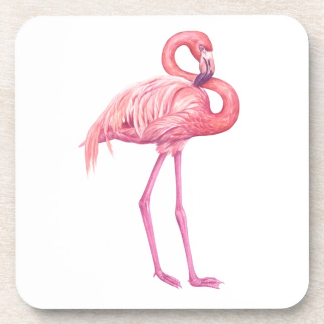 Flamingo 2 coaster (Front)