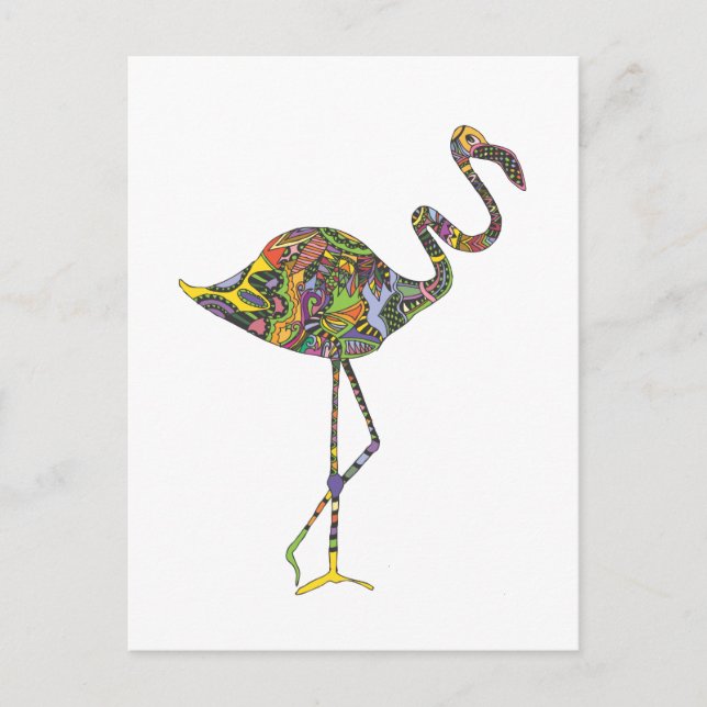 FLAMINGO.ai Postcard (Front)