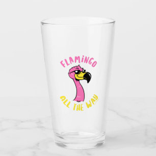 Flamingo All The Way Glass