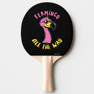 Flamingo All The Way Ping Pong Paddle
