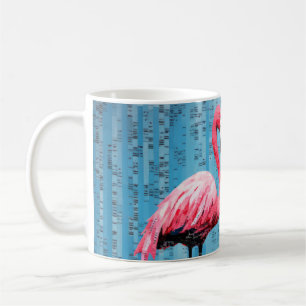 Flamingo Animal Bird Art Decor Paint Coffee Mug