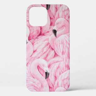 FLAMINGO ARE EVERYWHERE iPhone 12 CASE