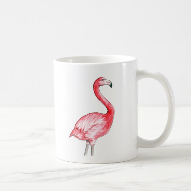 Flamingo Art Coffee Mug (Right)