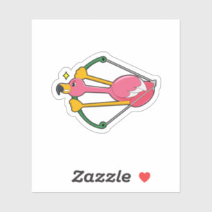 Flamingo as Arrow with Bow